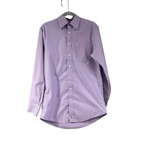 Nordstrom Smartcare Men’s Dress Shirt – 15-34 – Lavender Purple Button Down